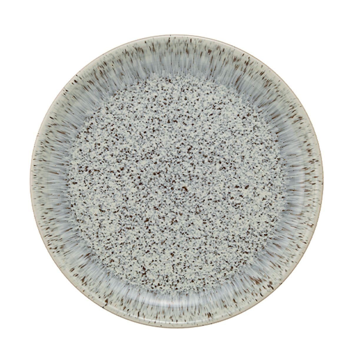 Denby デンビー ヘイロー スペクル ブレックファーストサイドプレート 21cm