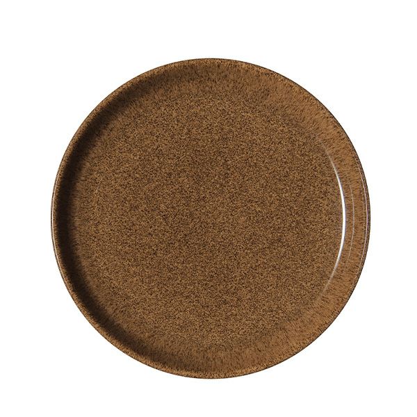 Denby デンビー スタジオクラフト ブレックファーストサイドプレート 21cm チェストナット