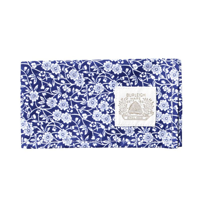 バーレイ ブルーキャリコ ティーナプキン 40×40cm コットン100％