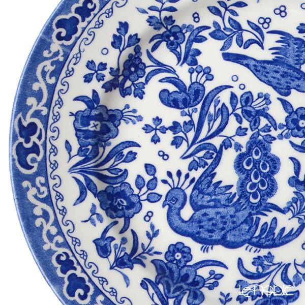 バーレイ ブルーリーガルピーコック プレート 17.5cm