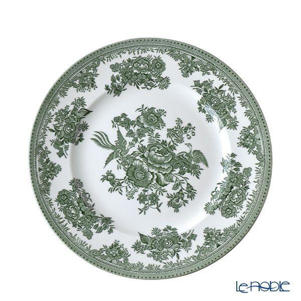 バーレイ グリーンアジアティックフェザンツ プレート 22cm