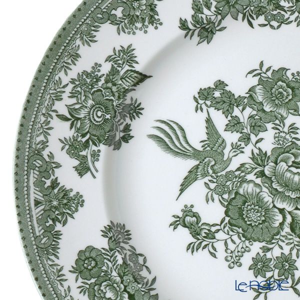 バーレイ グリーンアジアティックフェザンツ プレート 25.5cm