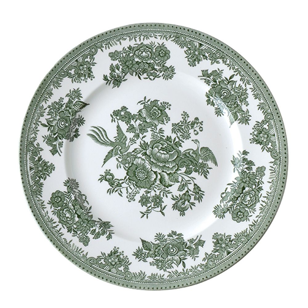 バーレイ グリーンアジアティックフェザンツ プレート 25.5cm