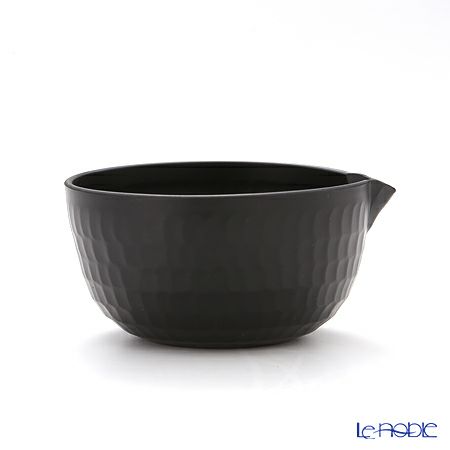 以為（おもえらく） 片口 やっとこ槌目 2寸8分 黒 150ml 【直火用】