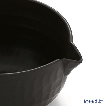 以為（おもえらく） 片口 やっとこ槌目 2寸8分 黒 150ml 【直火用】