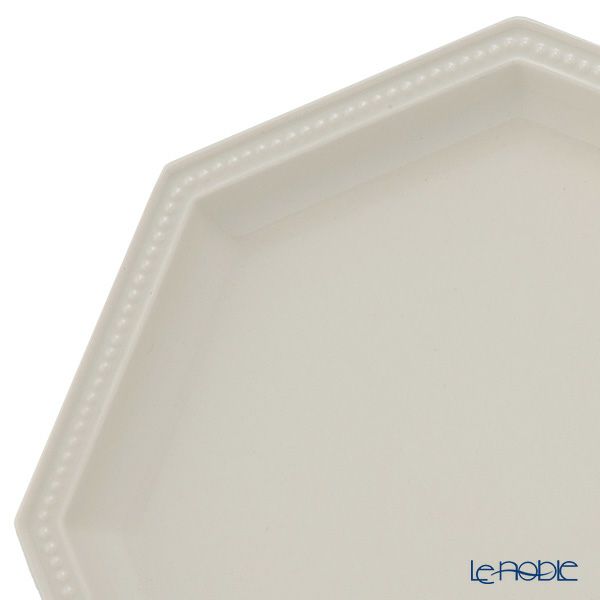 マルミツポテリ スタジオエム ガティ プレート 19.5cm ホワイト