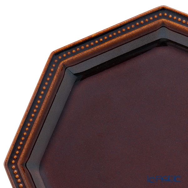 マルミツポテリ スタジオエム ガティ プレート 19.5cm アメ