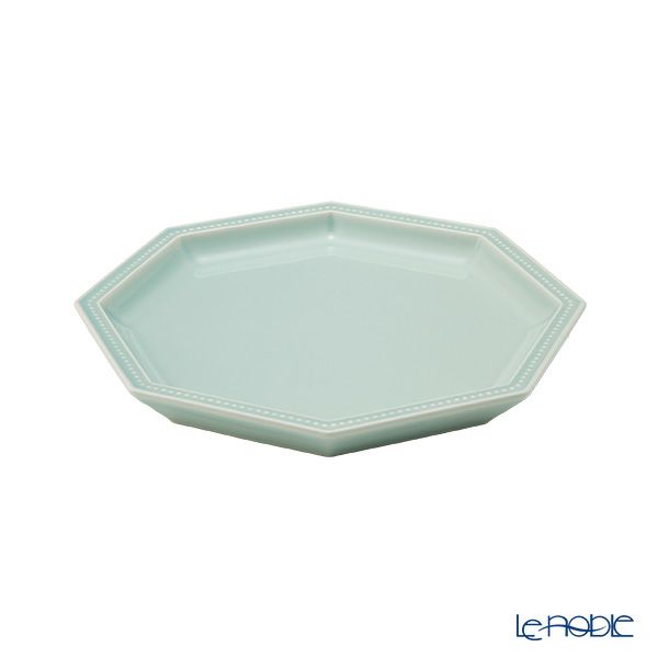 マルミツポテリ スタジオエム ガティ プレート 19.5cm グリーン