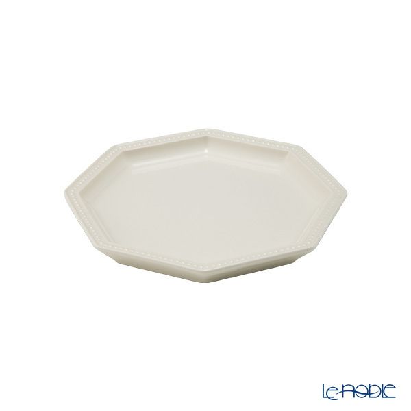 マルミツポテリ スタジオエム プチガティ プレート 15cm ホワイト