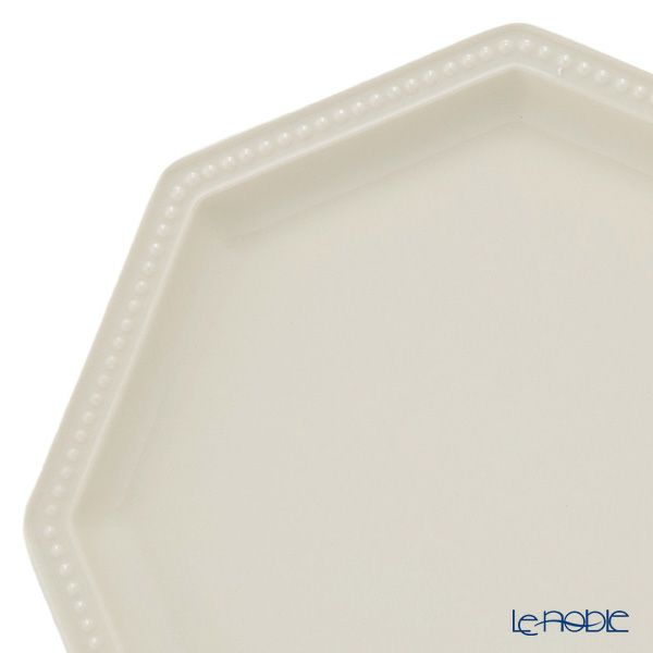 マルミツポテリ スタジオエム プチガティ プレート 15cm ホワイト