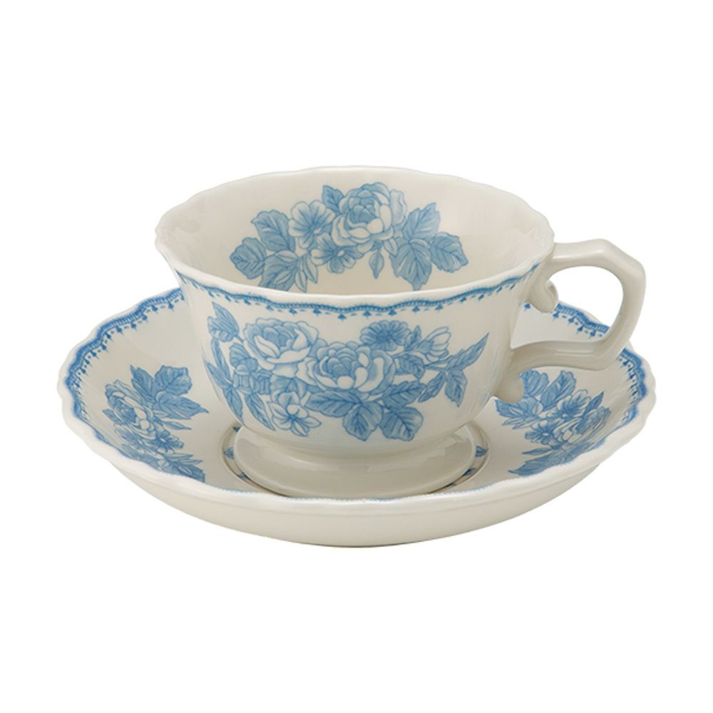 マルミツポテリ スタジオエム スティルローズ カップ＆ソーサー 260ml