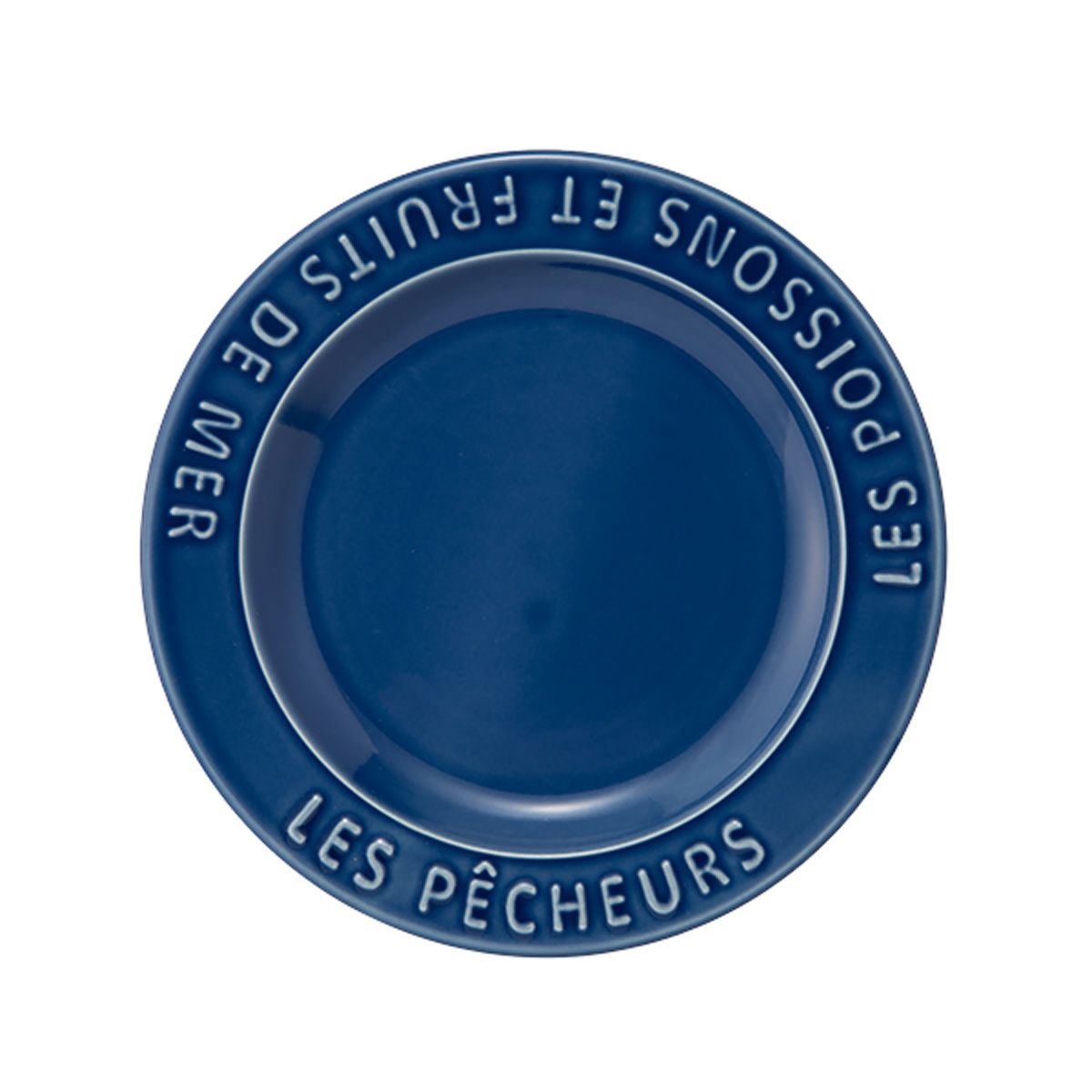 マルミツポテリ スタジオエム フィッシャーマンズ プレート 17cm インディゴ