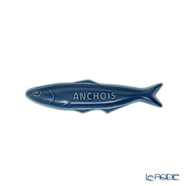 マルミツポテリ スタジオエム フィッシャーマンズ サーディンプレート 16.5cm インディゴ