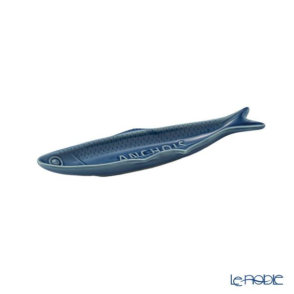 マルミツポテリ スタジオエム フィッシャーマンズ サーディンプレート 16.5cm インディゴ