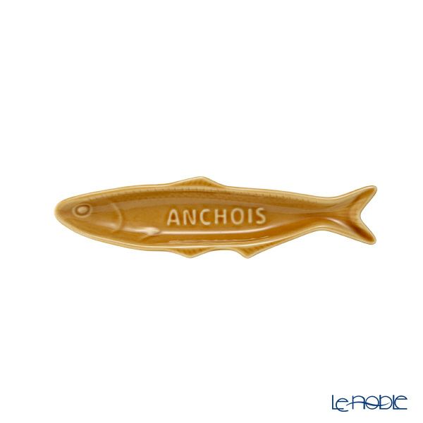 マルミツポテリ スタジオエム フィッシャーマンズ サーディンプレート 16.5cm キャラメル