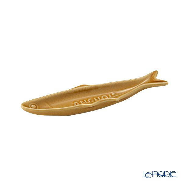 マルミツポテリ スタジオエム フィッシャーマンズ サーディンプレート 16.5cm キャラメル