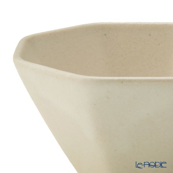 マルミツポテリ スタジオエム オクトゴーヌ 3寸小付／八角小鉢 9.5×5cm 160ml 白妙