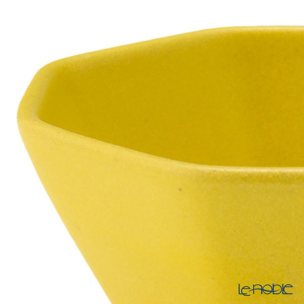 マルミツポテリ スタジオエム オクトゴーヌ 3寸小付／八角小鉢 9.5×5cm 160ml 菜の花