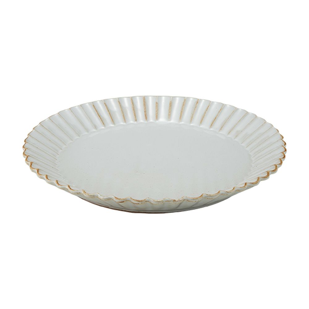 マルミツポテリ スタジオエム バルバリ メインプレート／大皿 24.5cm ブラン