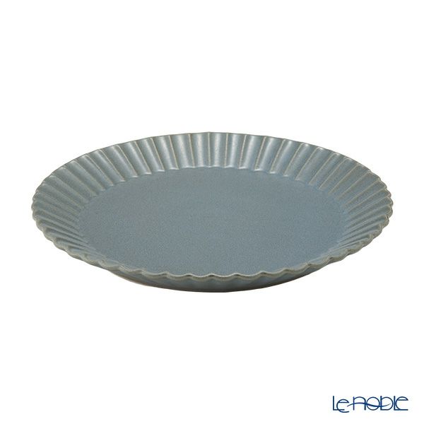 マルミツポテリ スタジオエム バルバリ メインプレート／大皿 24.5cm グリズ