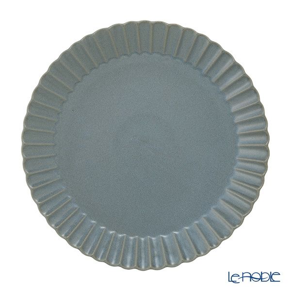 マルミツポテリ スタジオエム バルバリ メインプレート／大皿 24.5cm グリズ