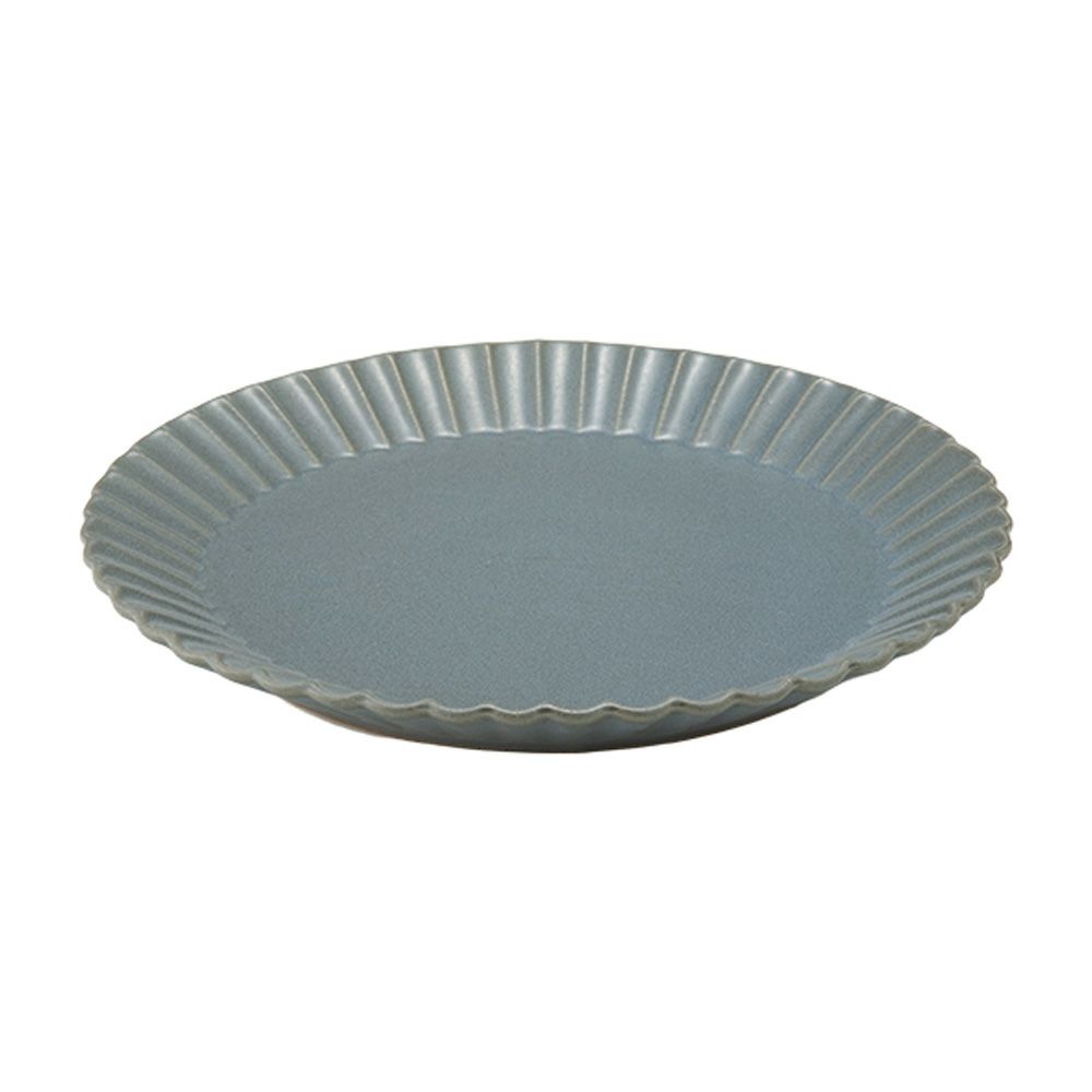 マルミツポテリ スタジオエム バルバリ メインプレート／大皿 24.5cm グリズ