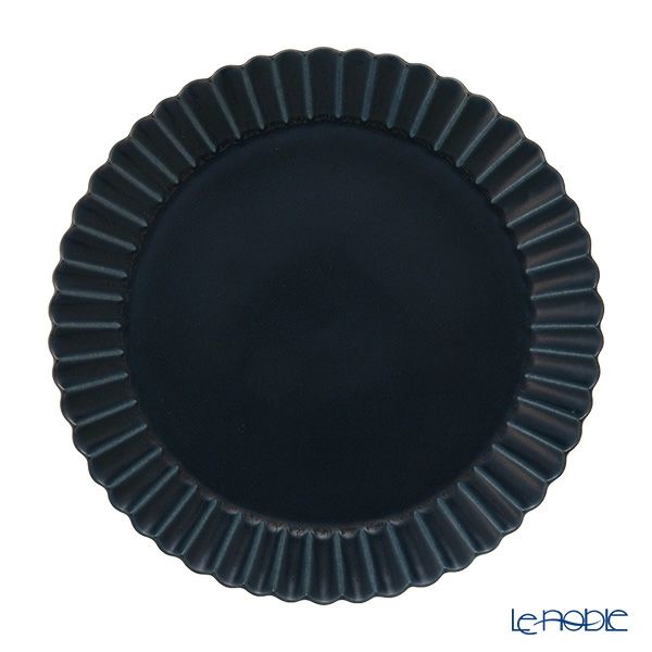 マルミツポテリ スタジオエム バルバリ メインプレート／大皿 24.5cm インディゴ