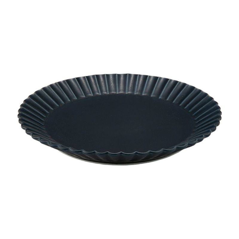 マルミツポテリ スタジオエム バルバリ メインプレート／大皿 24.5cm インディゴ