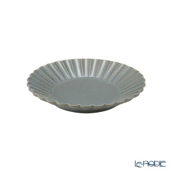 マルミツポテリ スタジオエム バルバリ コガモプレート／取り皿 15cm グリズ