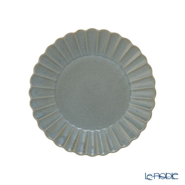 マルミツポテリ スタジオエム バルバリ コガモプレート／取り皿 15cm グリズ