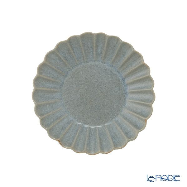 マルミツポテリ スタジオエム バルバリ ココガモプレート／小皿 11.3cm グリズ