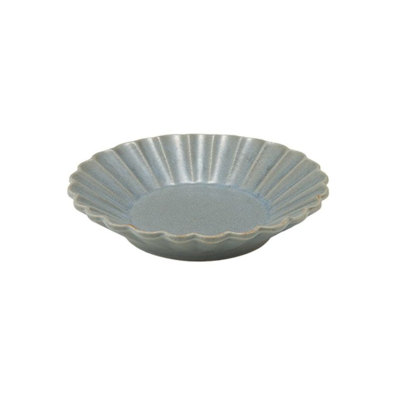 マルミツポテリ スタジオエム バルバリ ココガモプレート／小皿 11.3cm グリズ