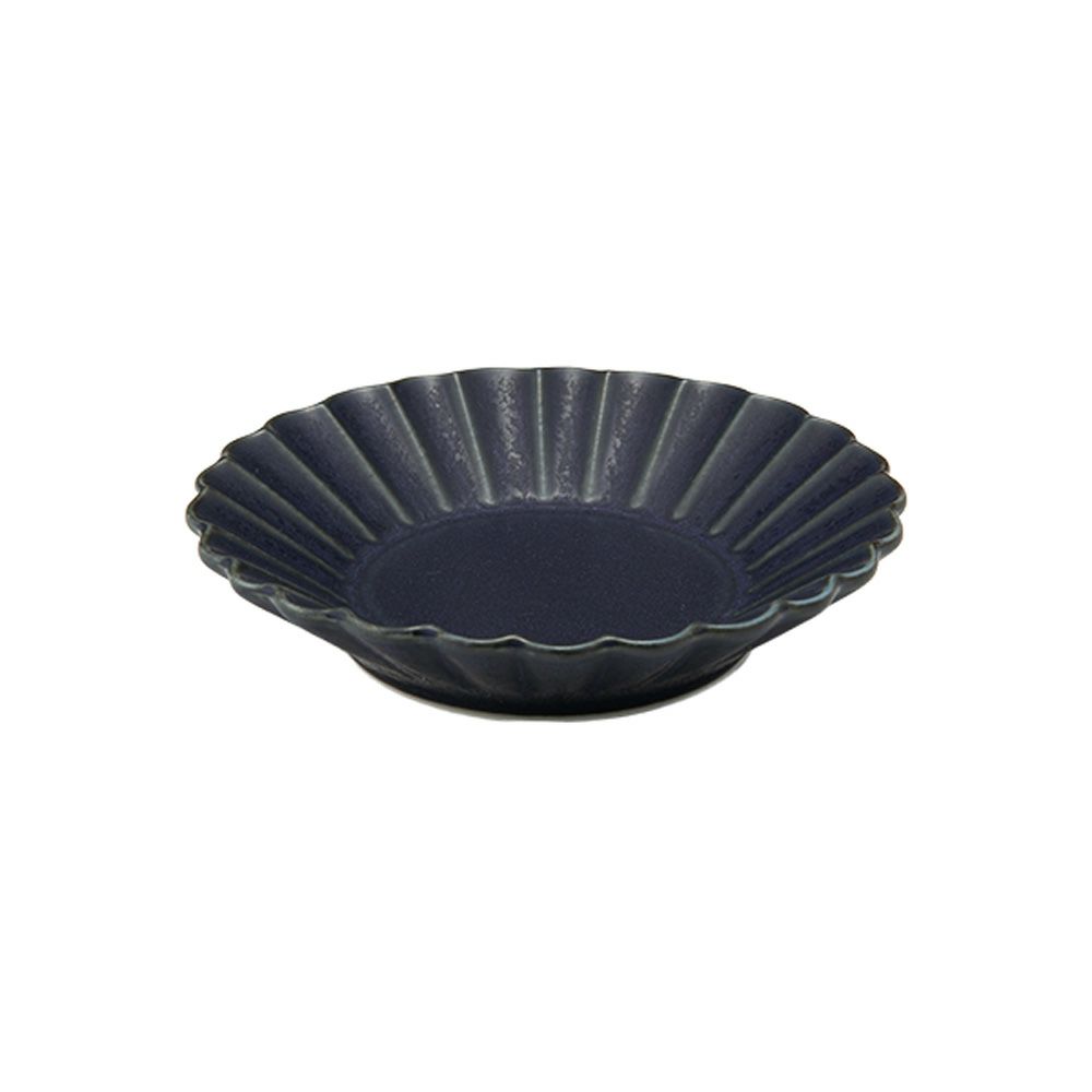 マルミツポテリ スタジオエム バルバリ ココガモプレート／小皿 11.3cm インディゴ