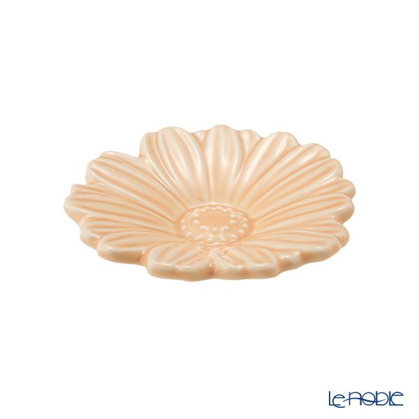 マルミツポテリ ソボカイ マーガレット プレート 9.4cm コーラル