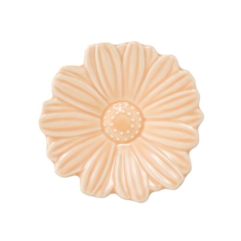 マルミツポテリ ソボカイ マーガレット プレート 9.4cm コーラル