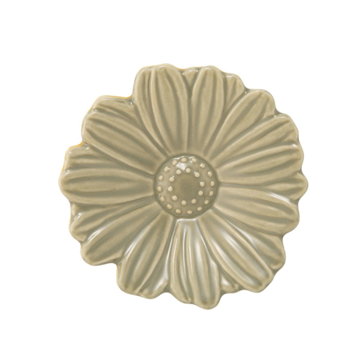 マルミツポテリ ソボカイ マーガレット プレート 9.4cm グレー