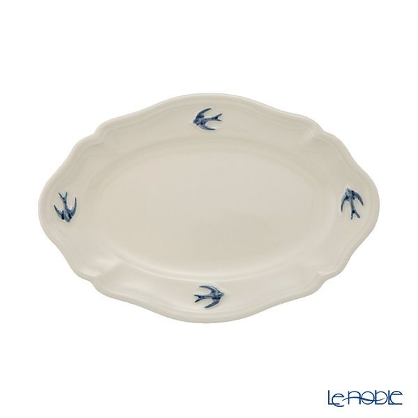 マルミツポテリ スタジオエム アーリーバード オーバルプレートS 19cm