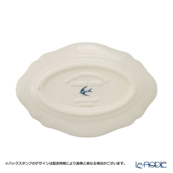 マルミツポテリ スタジオエム アーリーバード オーバルプレートS 19cm