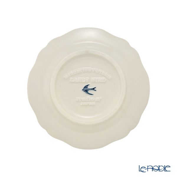 マルミツポテリ スタジオエム アーリーバード ラウンドプレートS 15cm