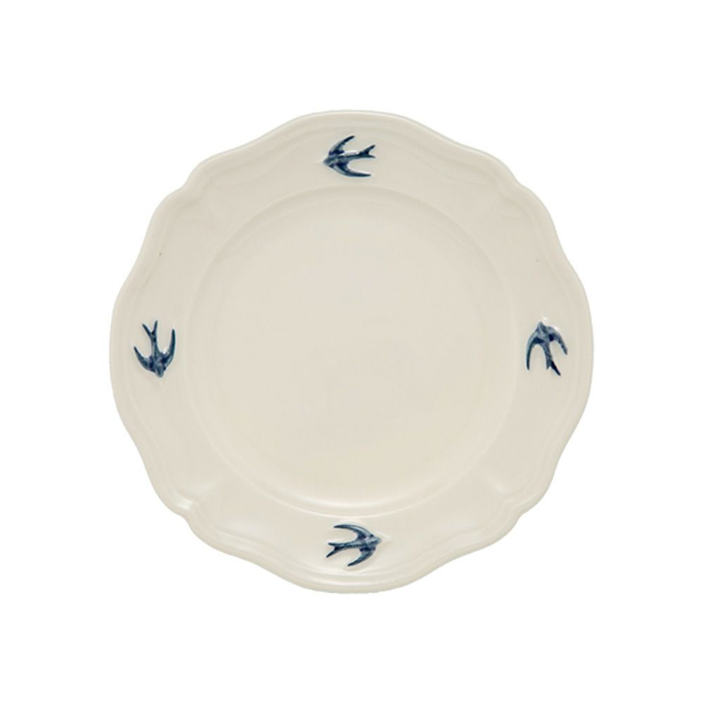 マルミツポテリ スタジオエム アーリーバード ラウンドプレートS 15cm