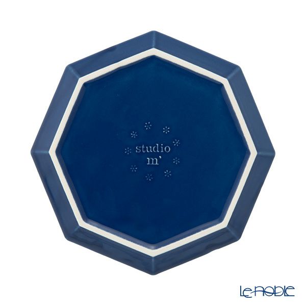 マルミツポテリ スタジオエム ガティ プレート 19.5cm インディゴ