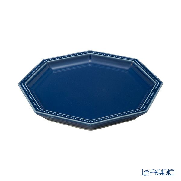 マルミツポテリ スタジオエム ガティ プレート 19.5cm インディゴ