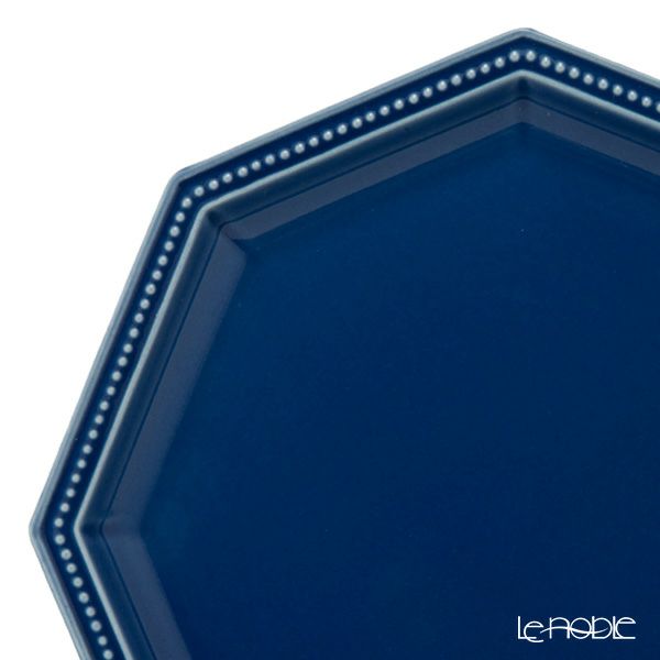 マルミツポテリ スタジオエム ガティ プレート 19.5cm インディゴ