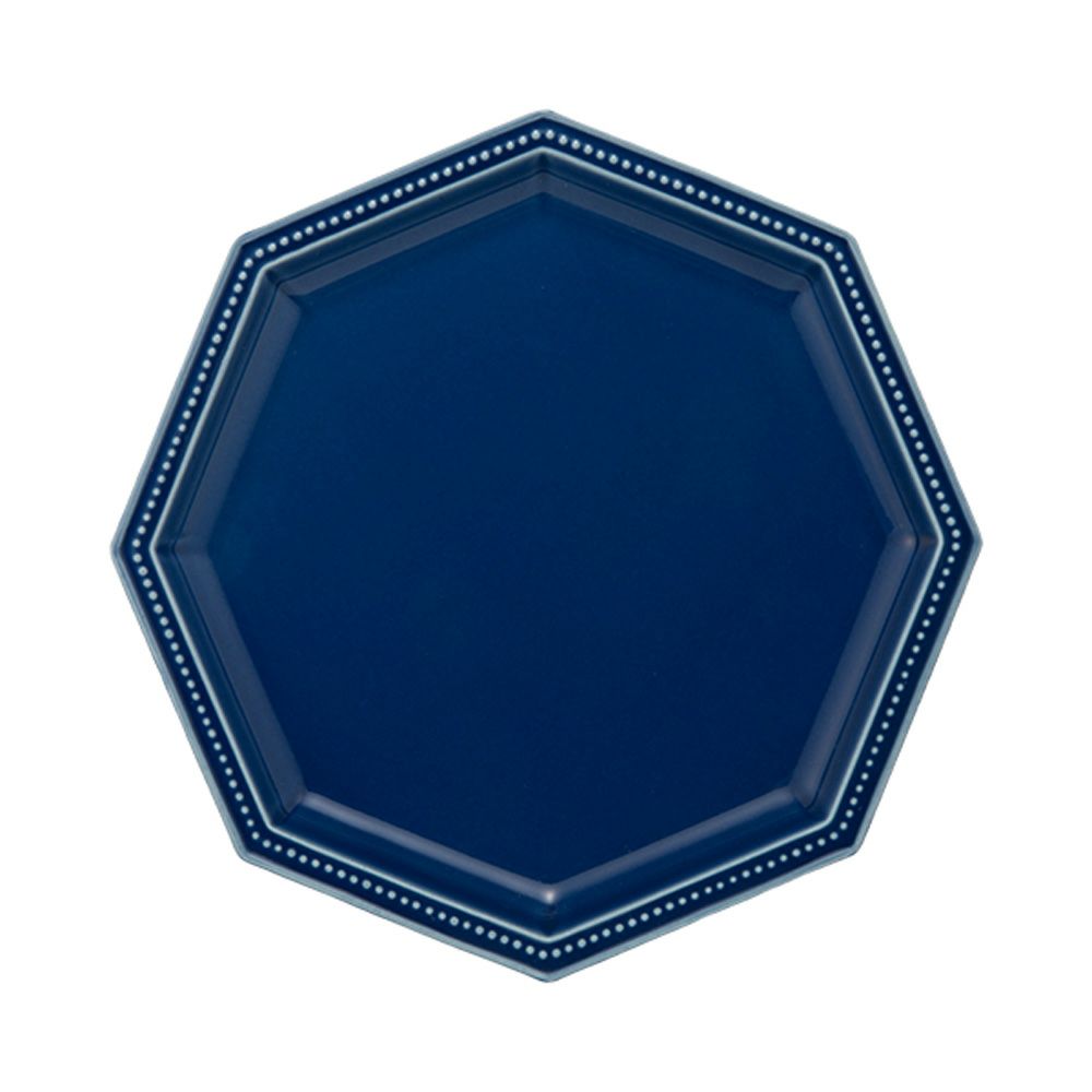 マルミツポテリ スタジオエム ガティ プレート 19.5cm インディゴ