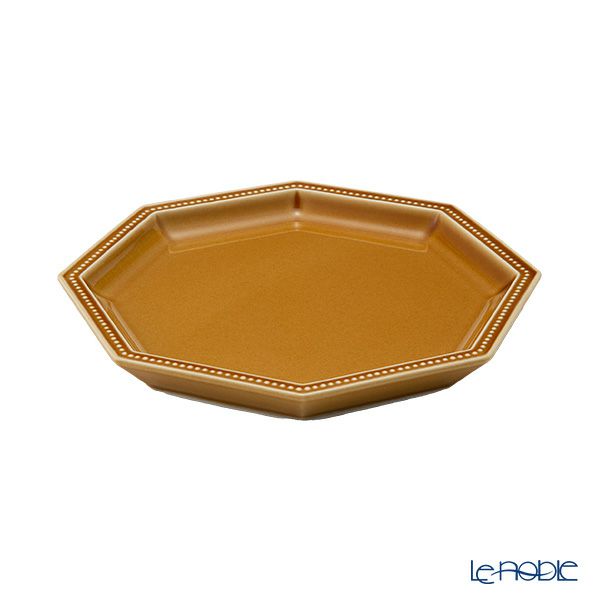 マルミツポテリ スタジオエム ガティ プレート 19.5cm キャラメル