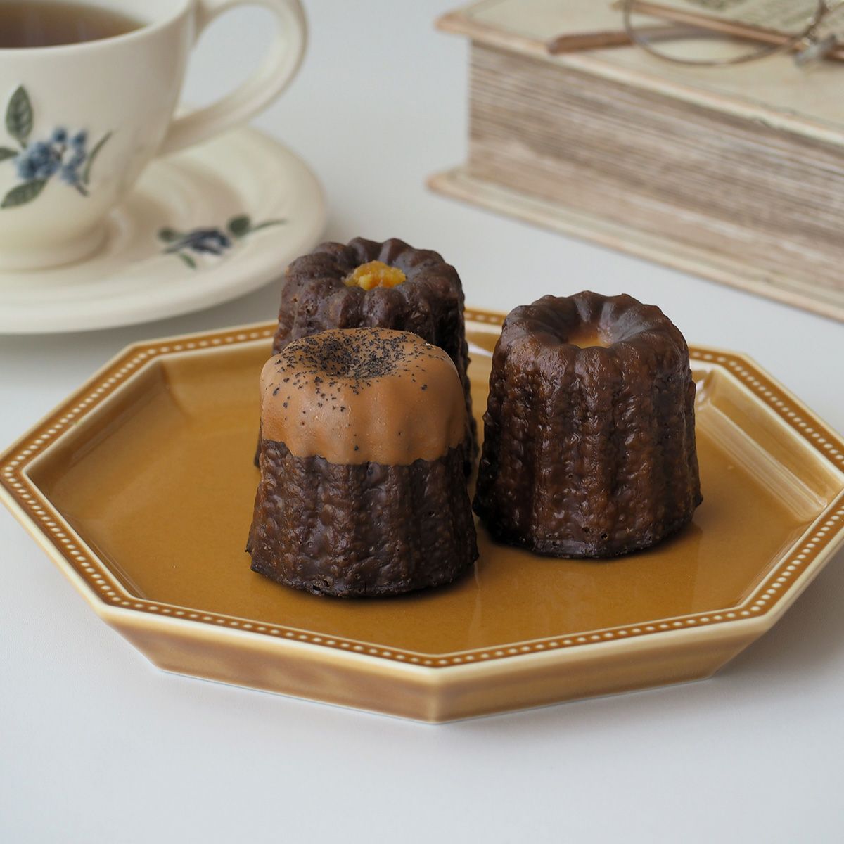 マルミツポテリ スタジオエム ガティ プレート 19.5cm キャラメル