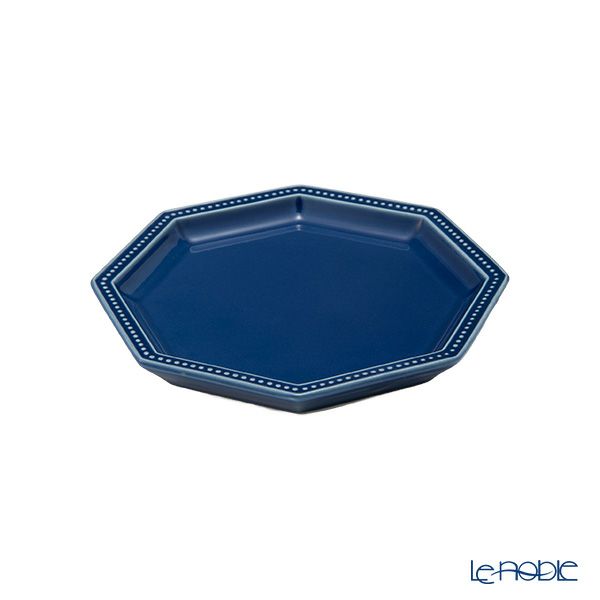 マルミツポテリ スタジオエム プチガティ プレート 15cm インディゴ