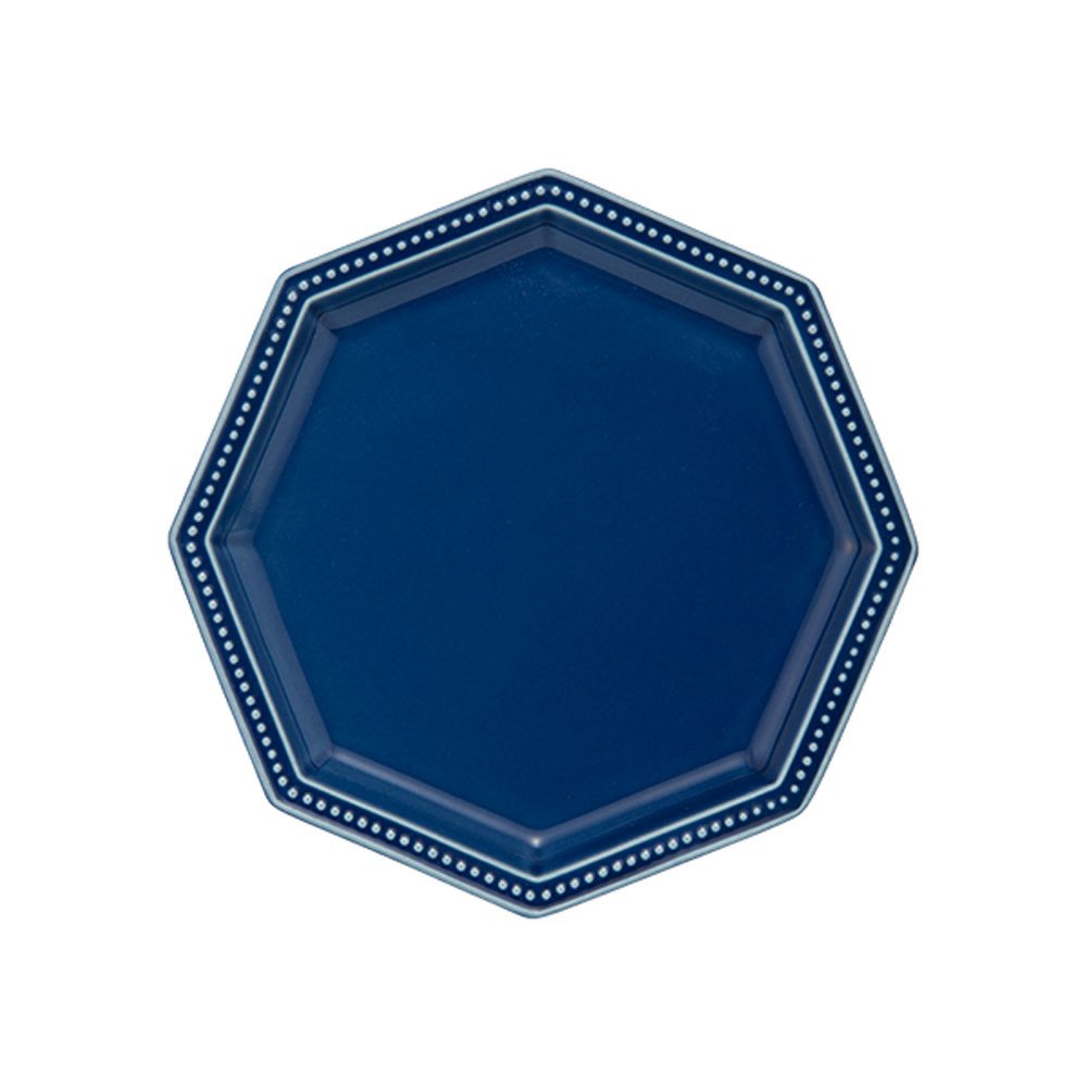 マルミツポテリ スタジオエム プチガティ プレート 15cm インディゴ