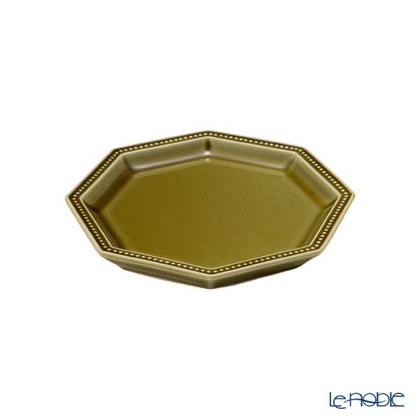 マルミツポテリ スタジオエム プチガティ プレート 15cm オリーブ