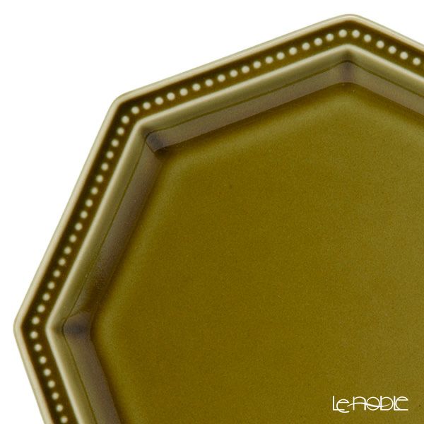 マルミツポテリ スタジオエム プチガティ プレート 15cm オリーブ